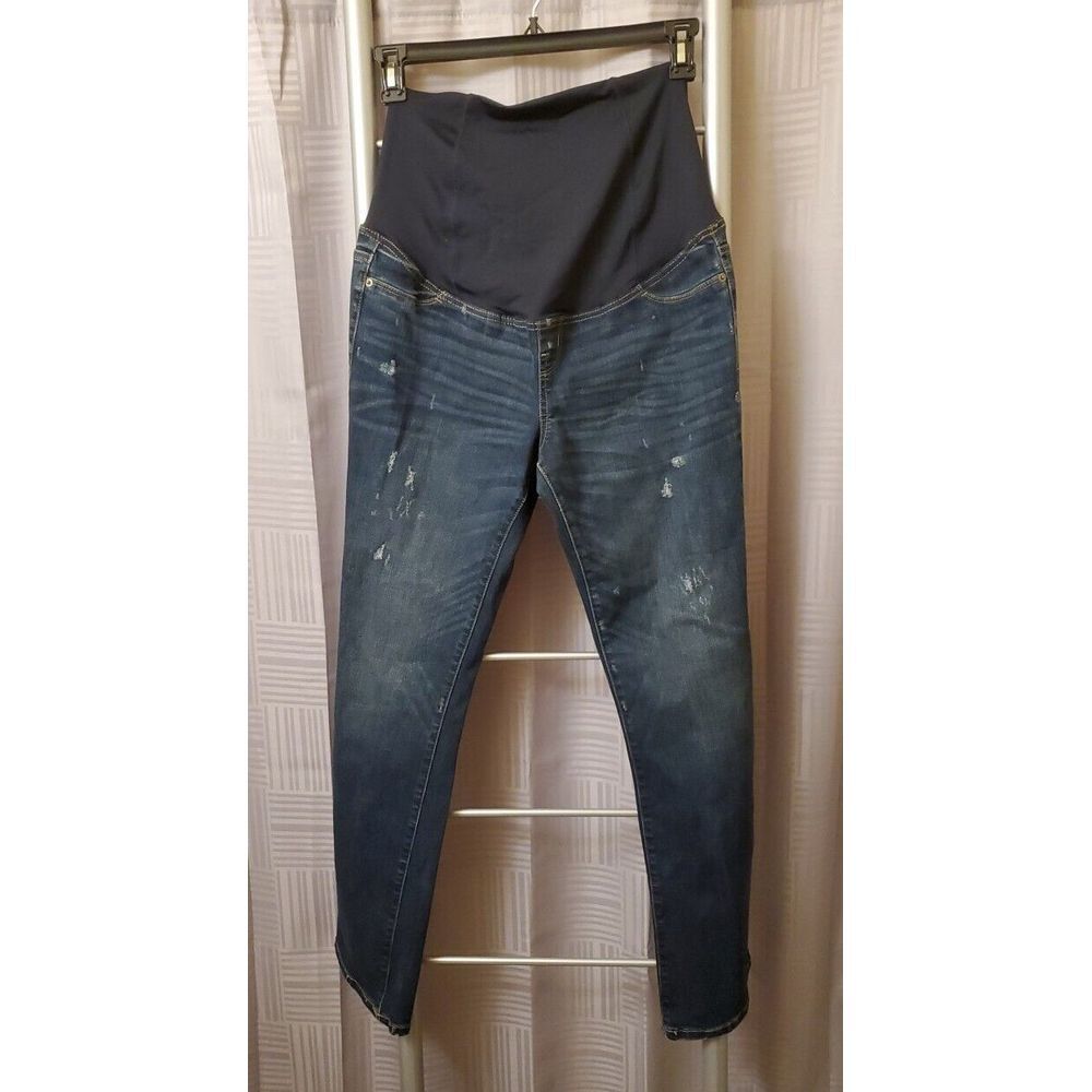 ISABEL Maternity Size 8/29R‎ Skinny Bootcut Power Stretch Denim Jeans